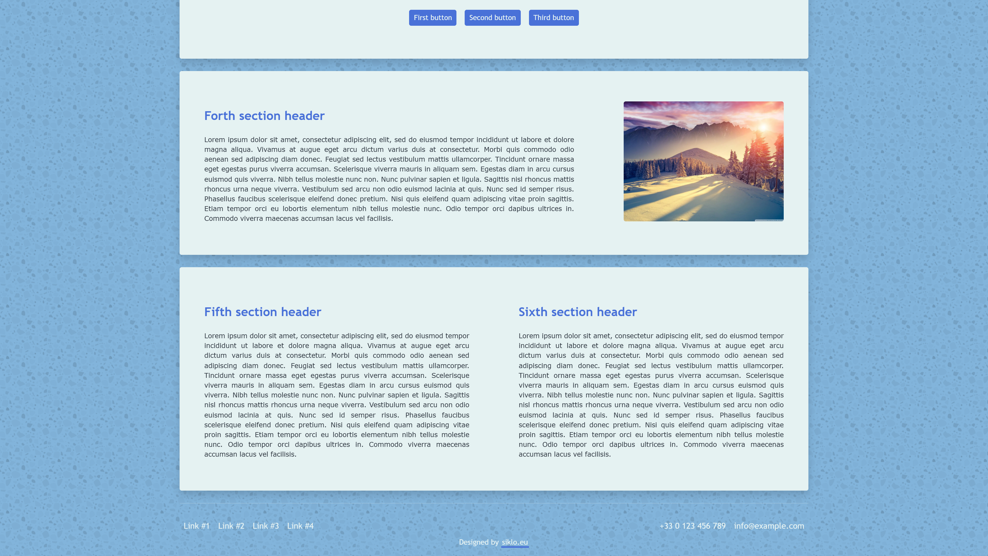 Aszody - lekka, szybka strona internetowa