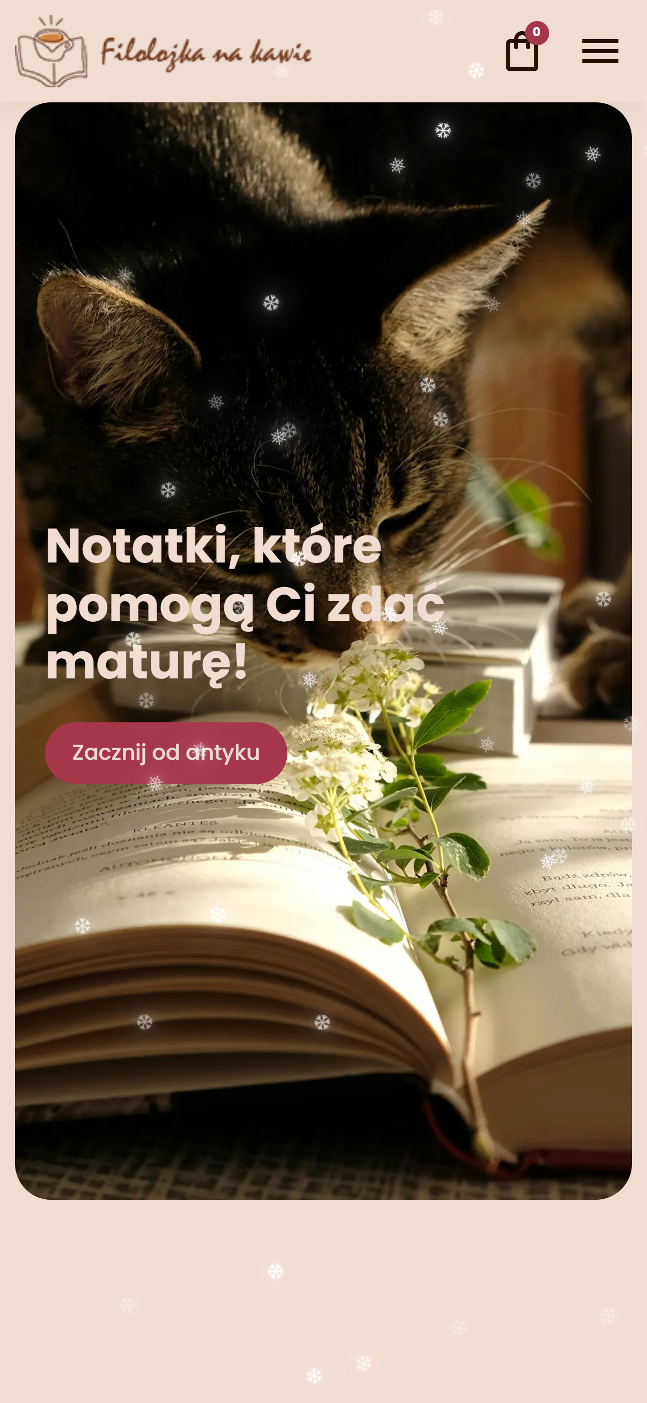 Filolożka na kawie - sklep internetowy na Prestashop